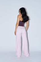 V WIDE LEG - PINK