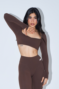 FORM TOP - BROWN
