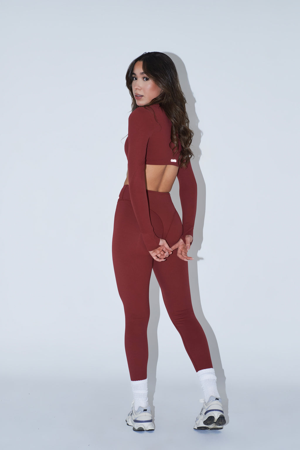 FORM LEGGINGS - WINE RED