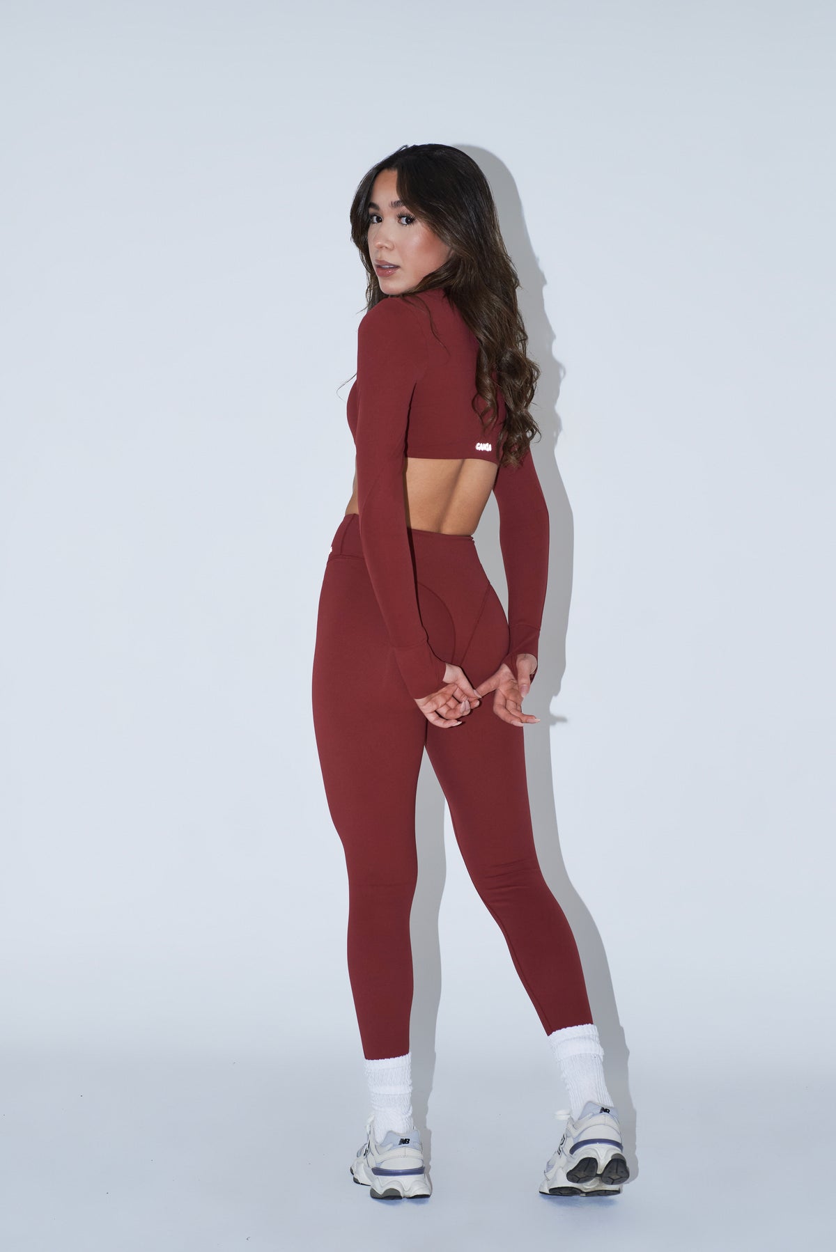 FORM LEGGINGS - WINE RED