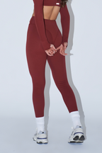 FORM LEGGINGS - WINE RED