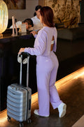 COMFY SWEATPANTS - LILA