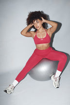 SEAMLESS 24 TOP- CHERRY