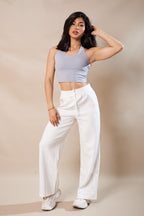 COZY SWEATPANTS - WHITE
