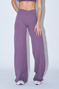 V WIDE LEG - PURPLE