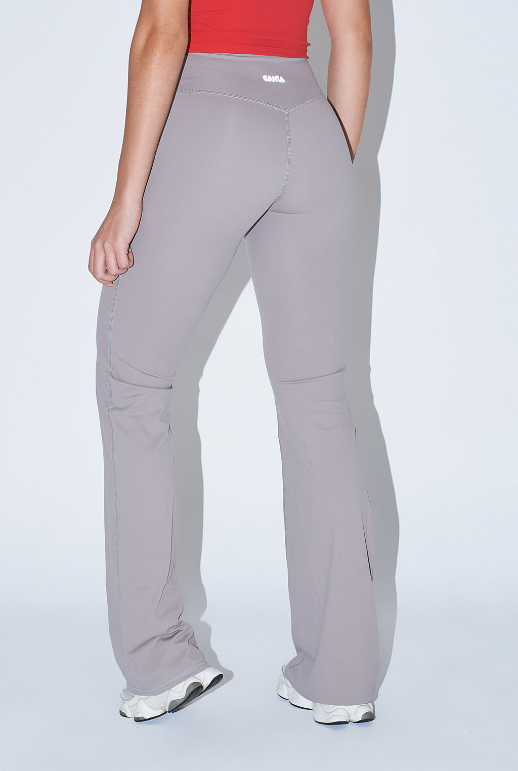 FLARE LEGGINGS - GREY