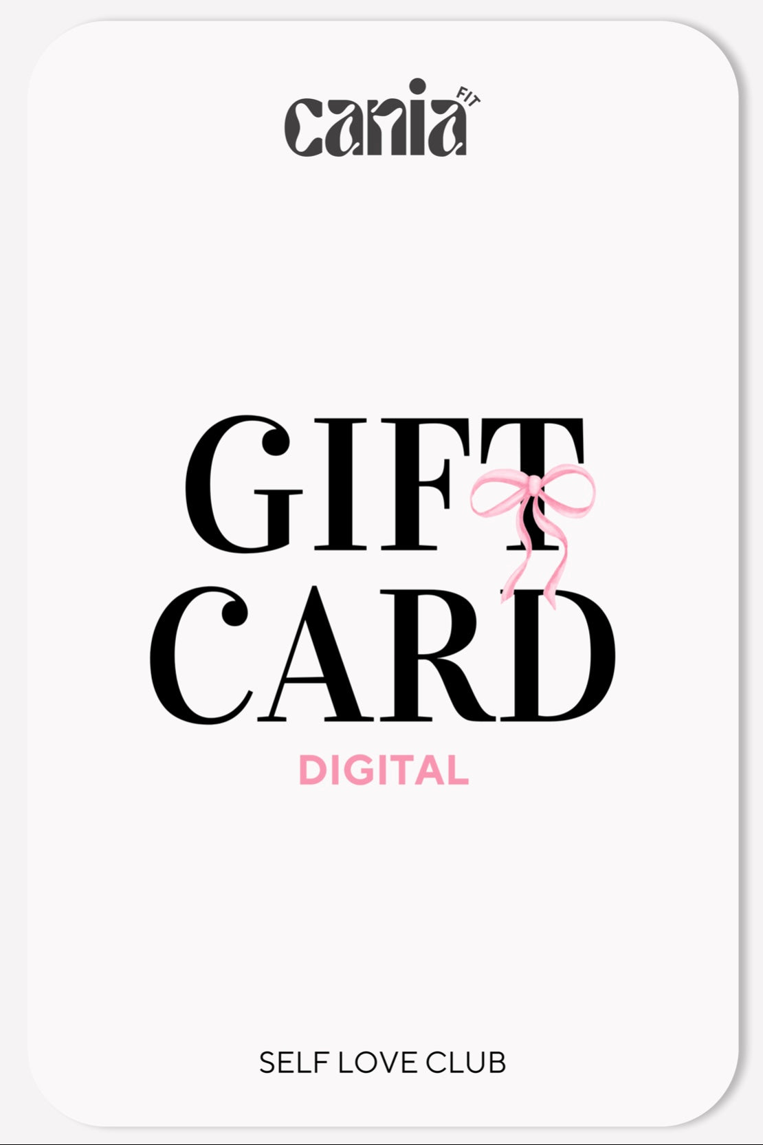 GIFT CARD / TARJETA DE REGALO