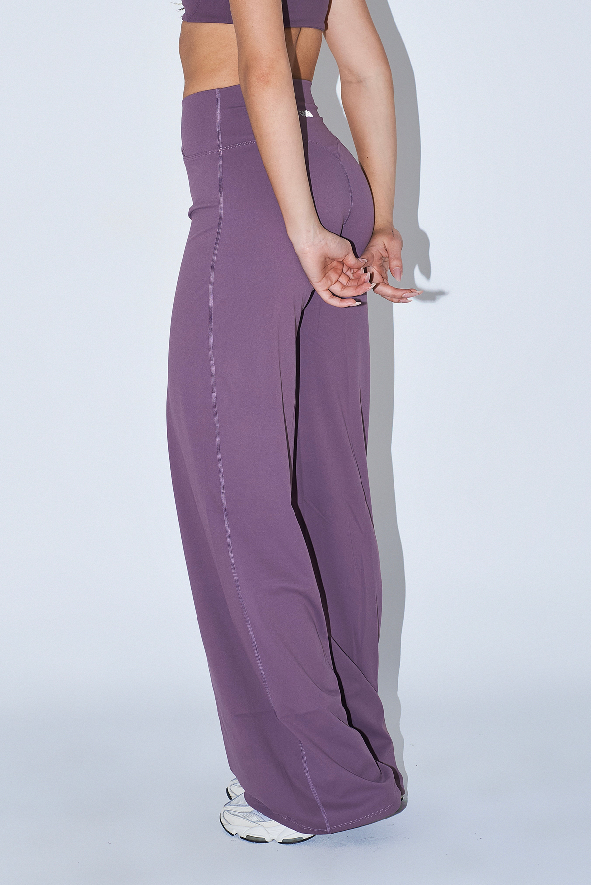 V WIDE LEG - PURPLE