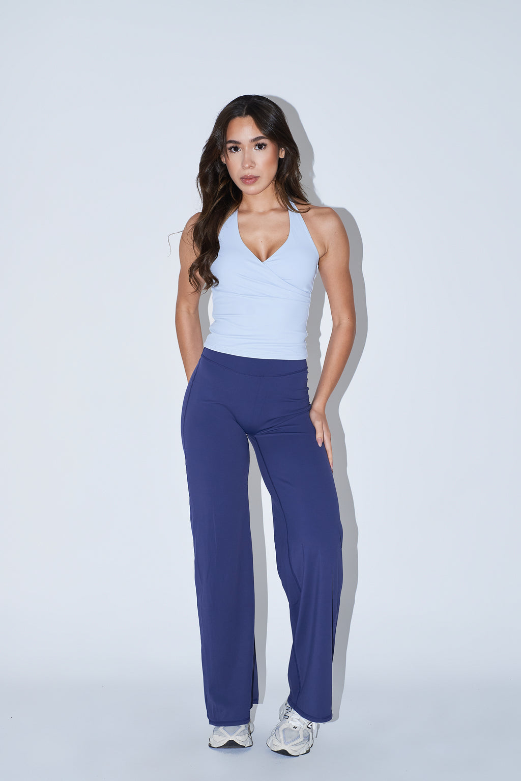 BOTA RECTA LEGGING - NAVY BLUE