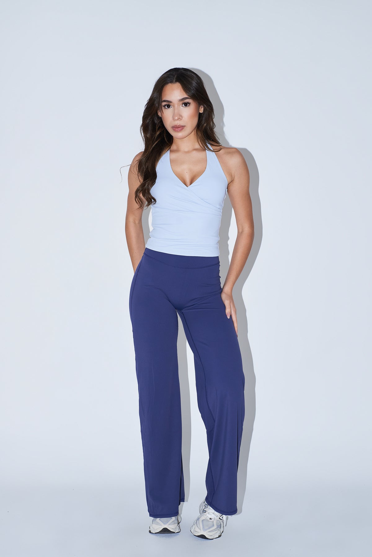 BOTA RECTA LEGGING - NAVY BLUE