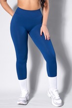 SEAMLESS LEGGINGS - BLUE