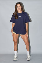 OVERSIZE T-SHIRT - NAVY BLUE