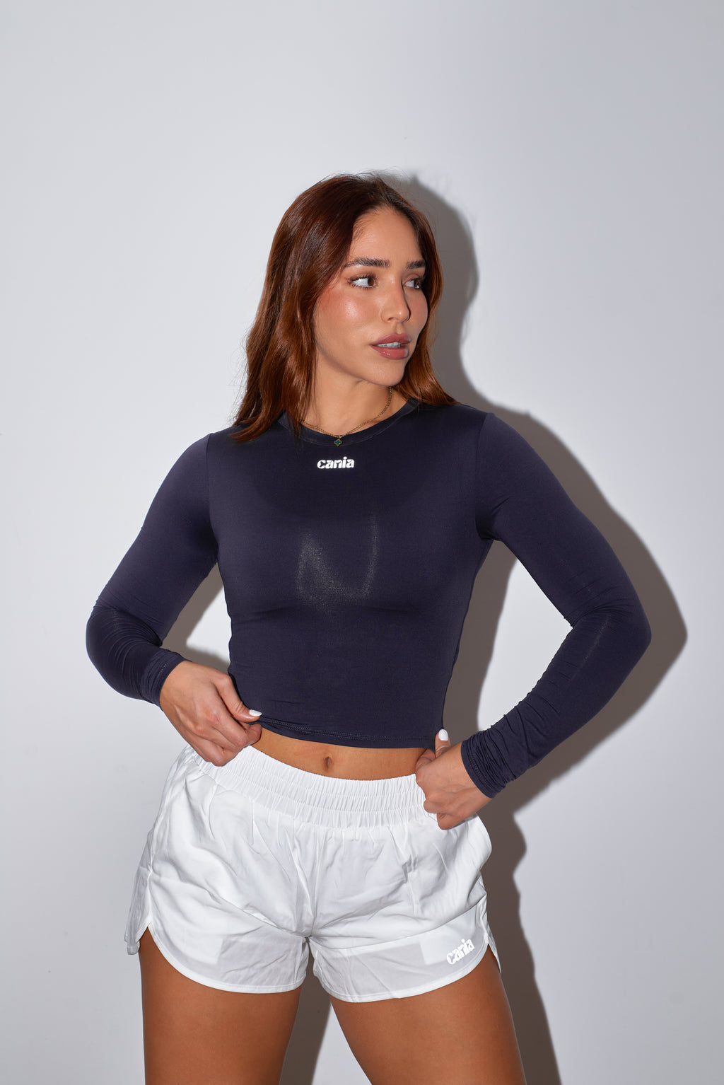 RUNNINIG SHORTS - WHITE