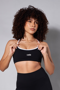 HEART TOP - BLACK
