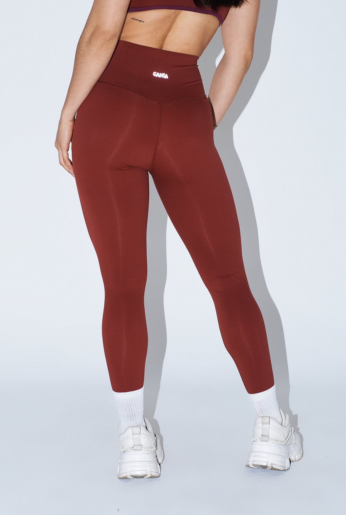 SOUL LEGGINGS - DEEP RED