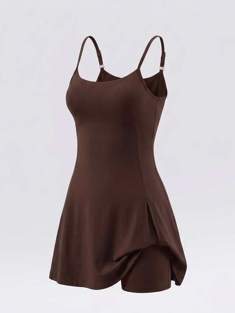 TITI DRESS - BROWN