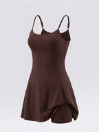 TITI DRESS - BROWN