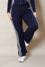 LEIA FLARE LEGGINGS - BLUE